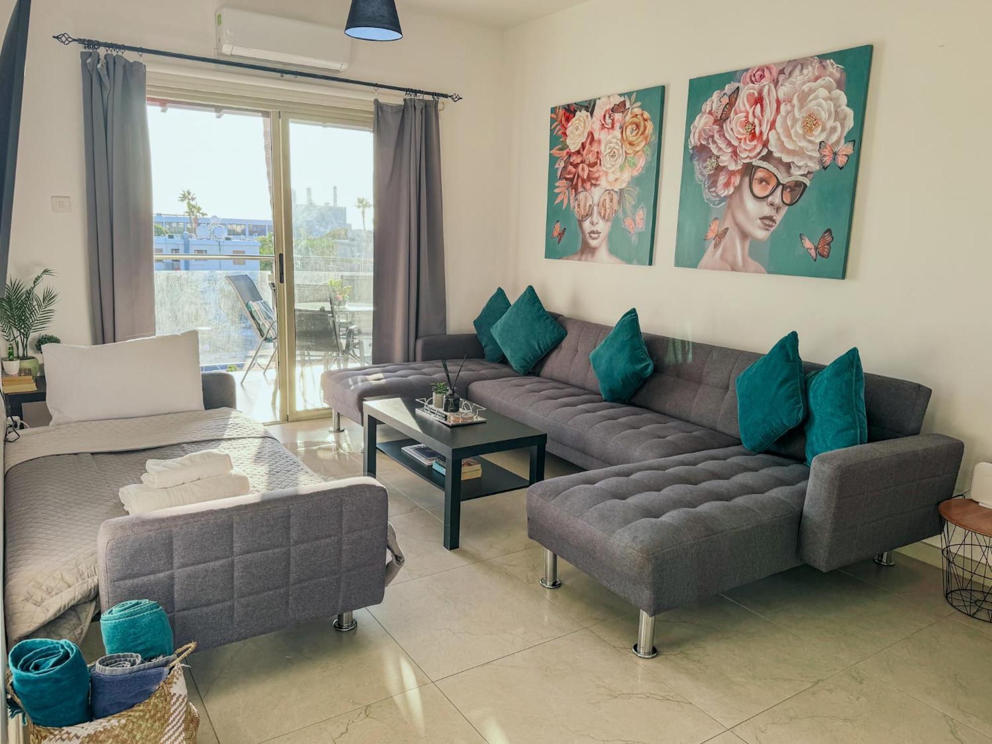 Апартаменты 1B Seaside Orchid, Sea, Center Пафос Экстерьер фото